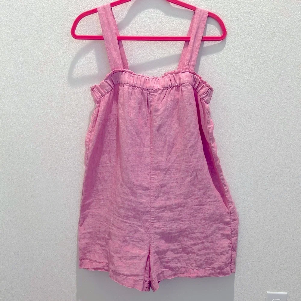 J. Crew Playful Light Pink Women's Romper
